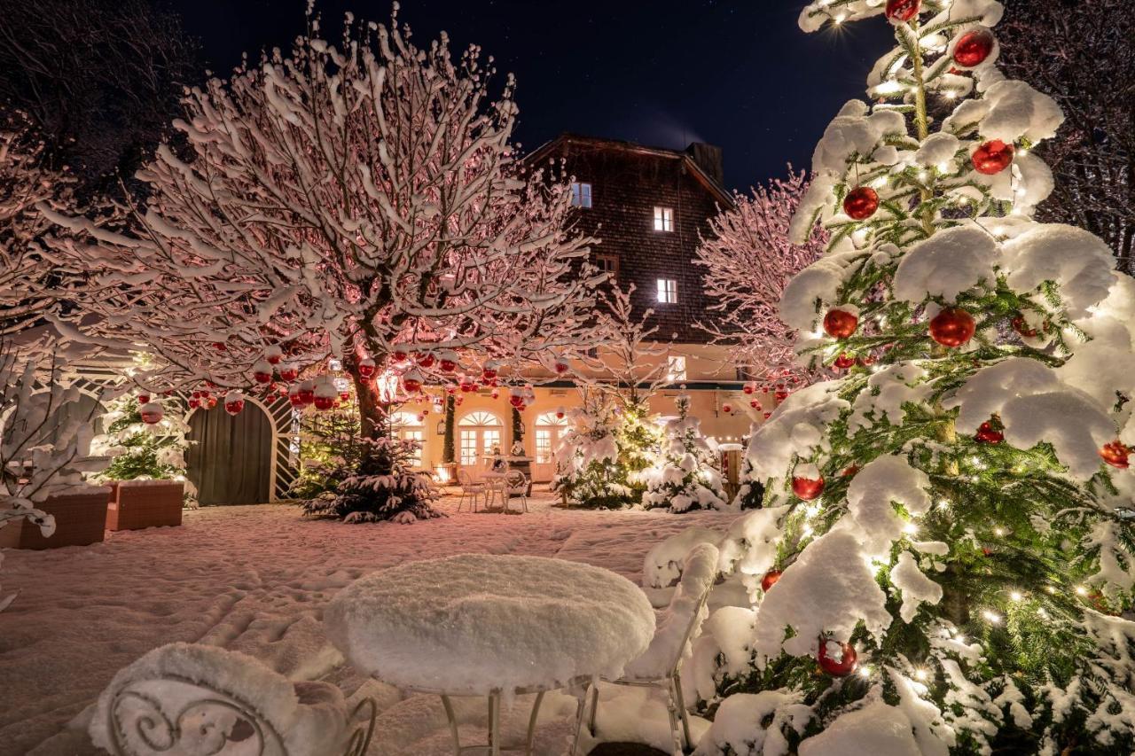 Der Schlosswirt Zu Anif - Biedermeierhotel Und Restaurant Екстер'єр фото